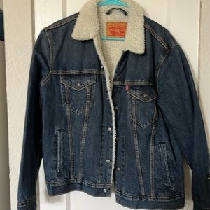Levi’s Denim Sherpa Jacket
